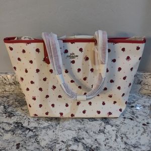 Coach Ladybug Rev Tote